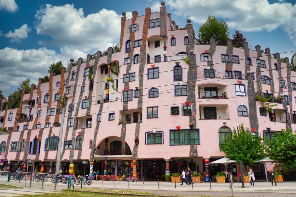 Hundertwassers Green Citadel Magdeburg
