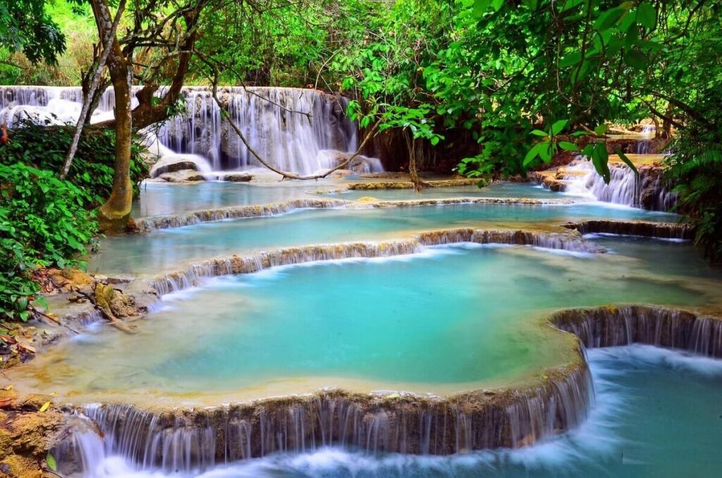 Kuang Si Waterfall Laos