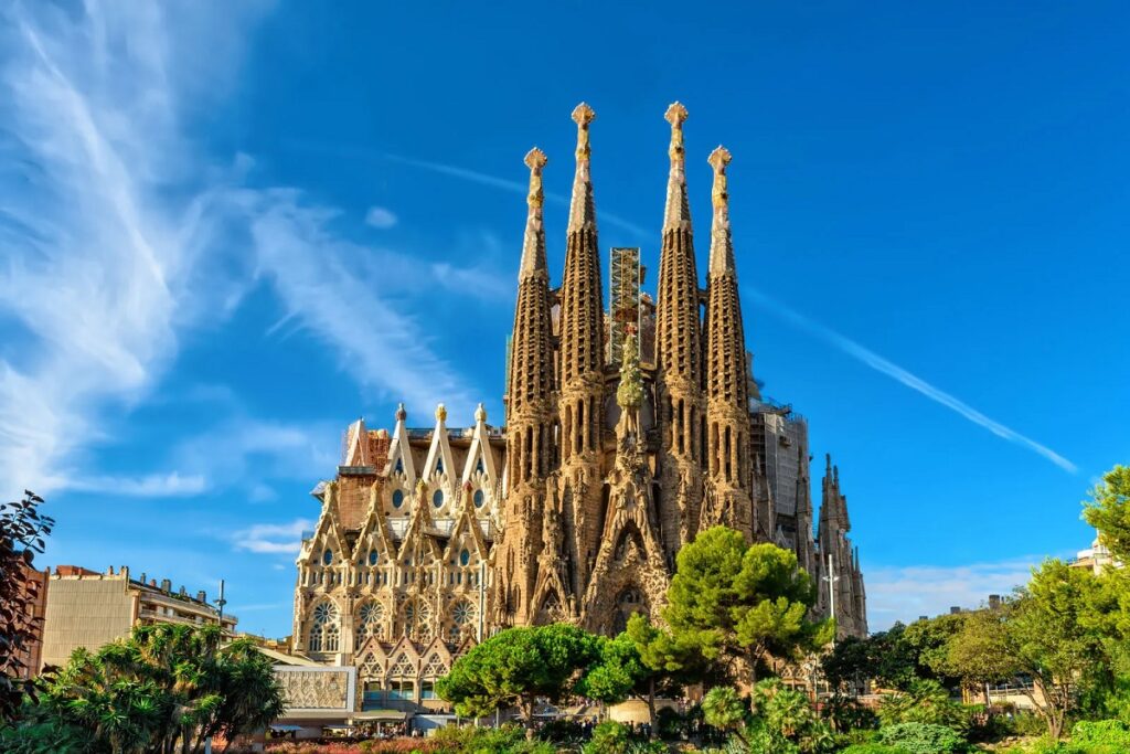 La Sagrada Familia, Barcelona, Spain
