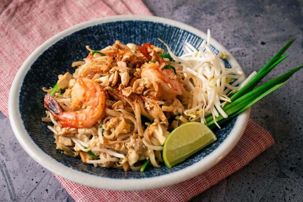 Pad Thai Dish Thailand