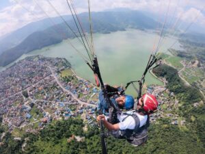 Paragliding Pokhara, Nepal