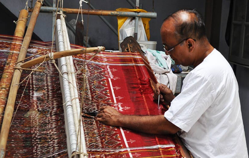 Patola Saris Weaving Patan Gujarat