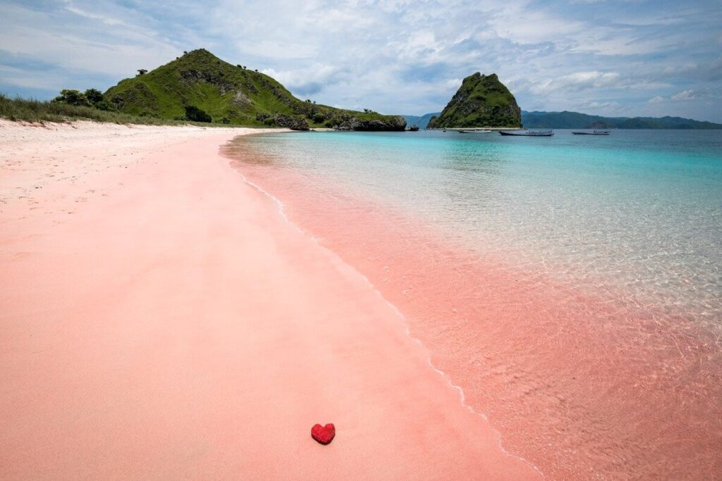 Pink Sands of Komodo Indonesia
