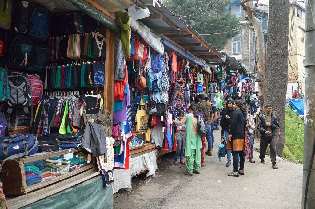 Shopping at Narkanda Market Himachal