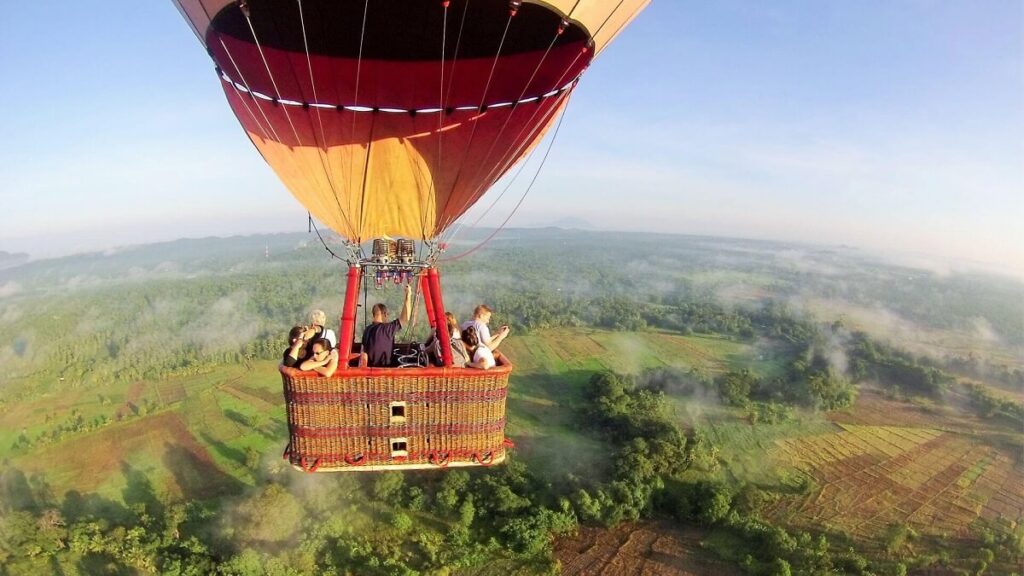Sigiriya Hot Air Balloon Ride Sri Lanka