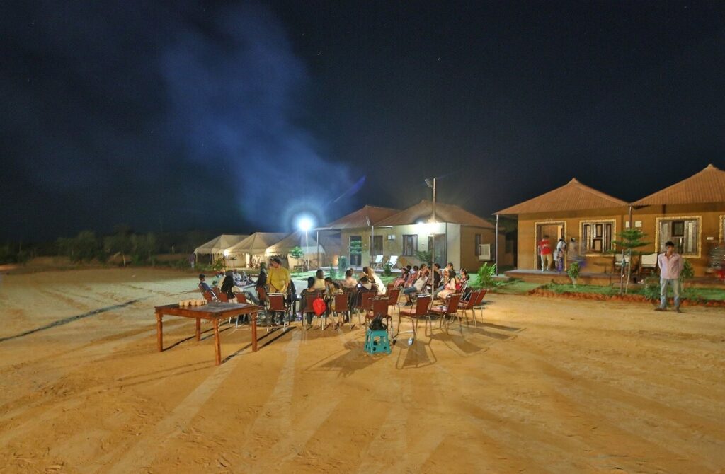Staying in a Desert Camp Pushkar Rajasthan