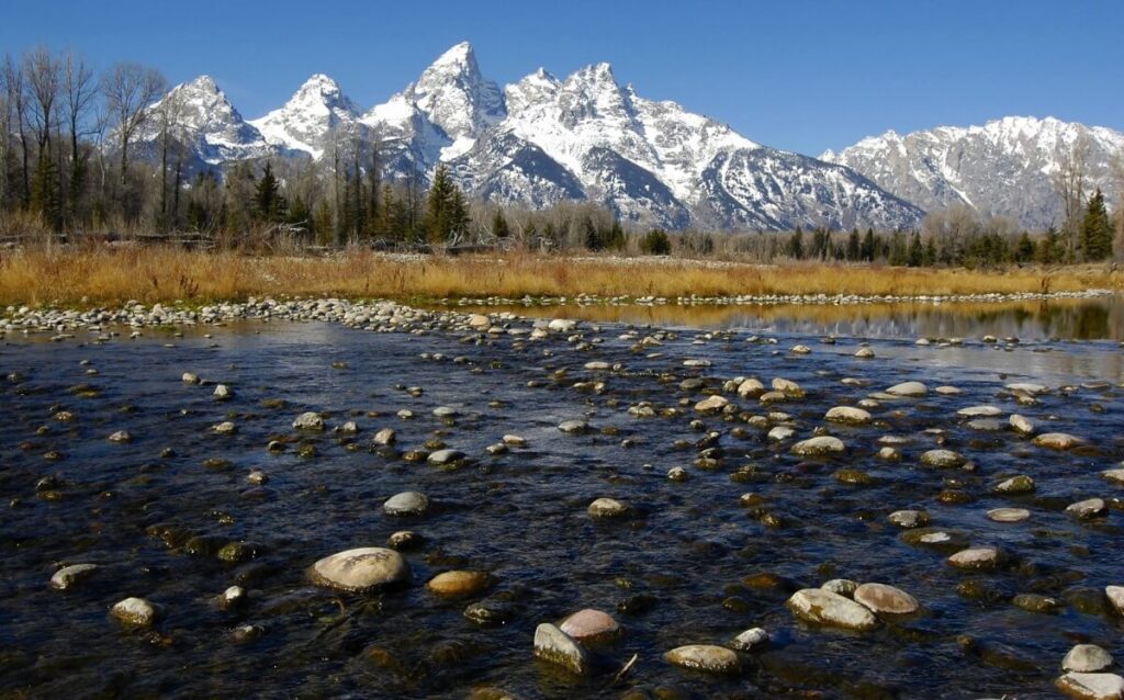 Teton Range, Wyoming, USA
