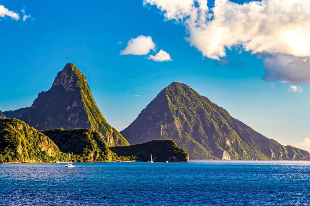 The Pitons, St Lucia