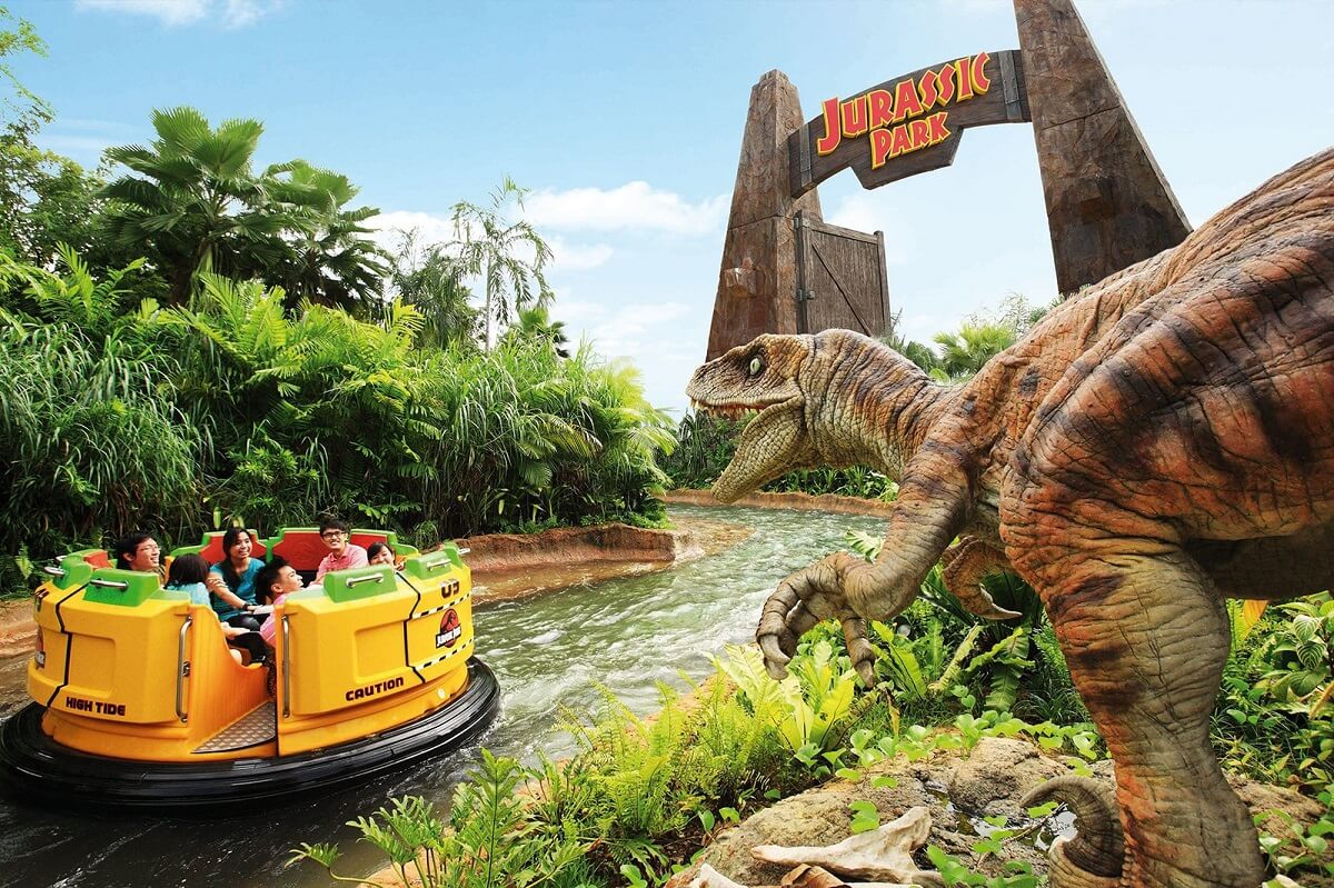 Эпоха развлечений. Сингапур парк аттракционов Юниверсал. Сингапур Юниверсал студио. Сингапур Юниверсал парк Сентоза. Парк Юниверсал Студиос Jurassic Park.