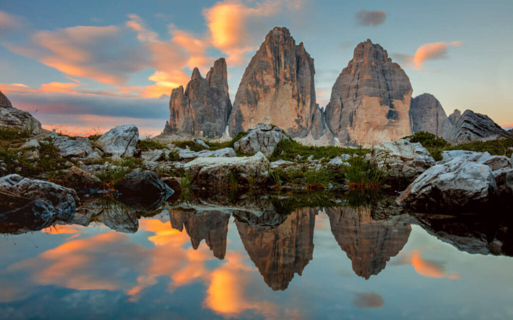 Three Peaks, Dolomites, Italy