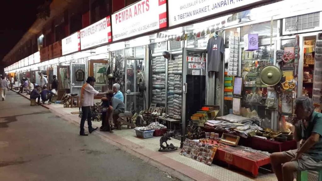 Tibetan Market, Janpath Delhi