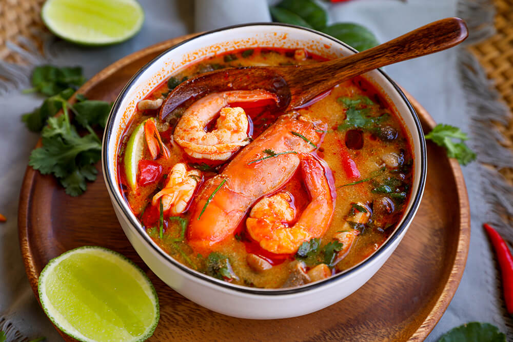 Tom Yum Goong Dish Thailand