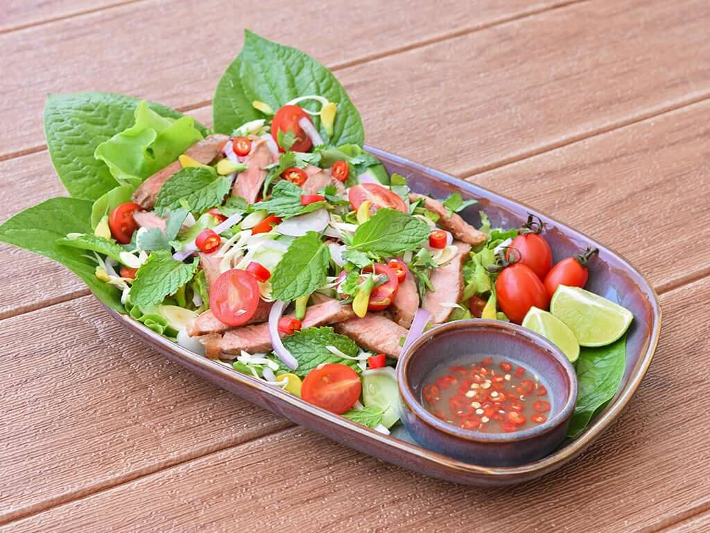 Yam Nua Dish Thailand