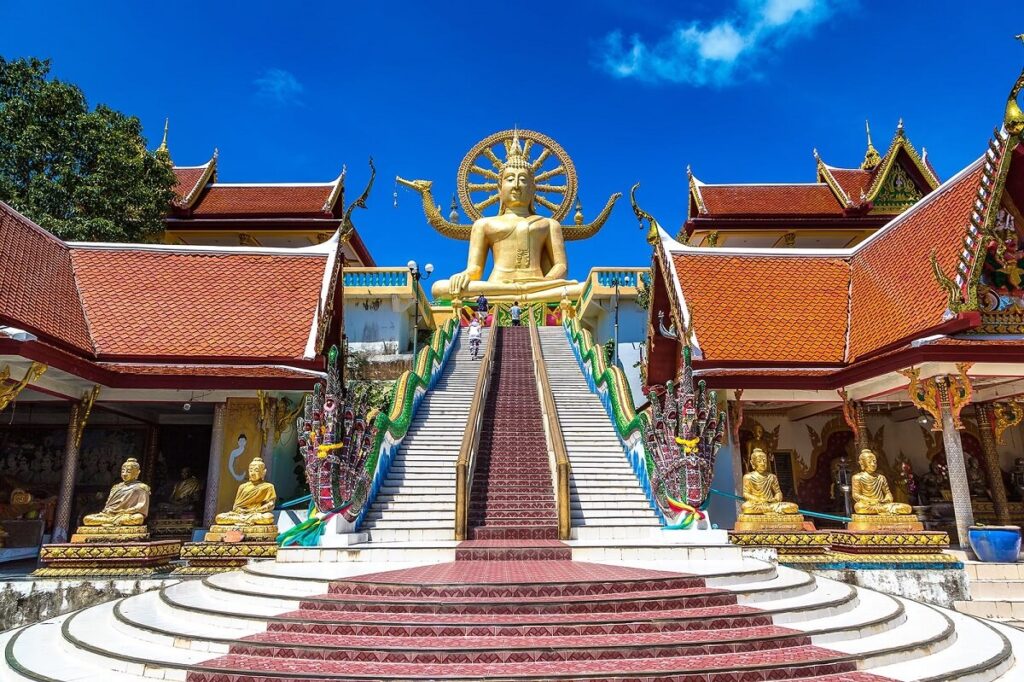 Big Buddha Temple (Wat Phra Yai) Koh Samui Thailand