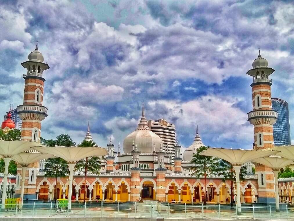 Jamek Mosque Kuala Lumpur Malaysia