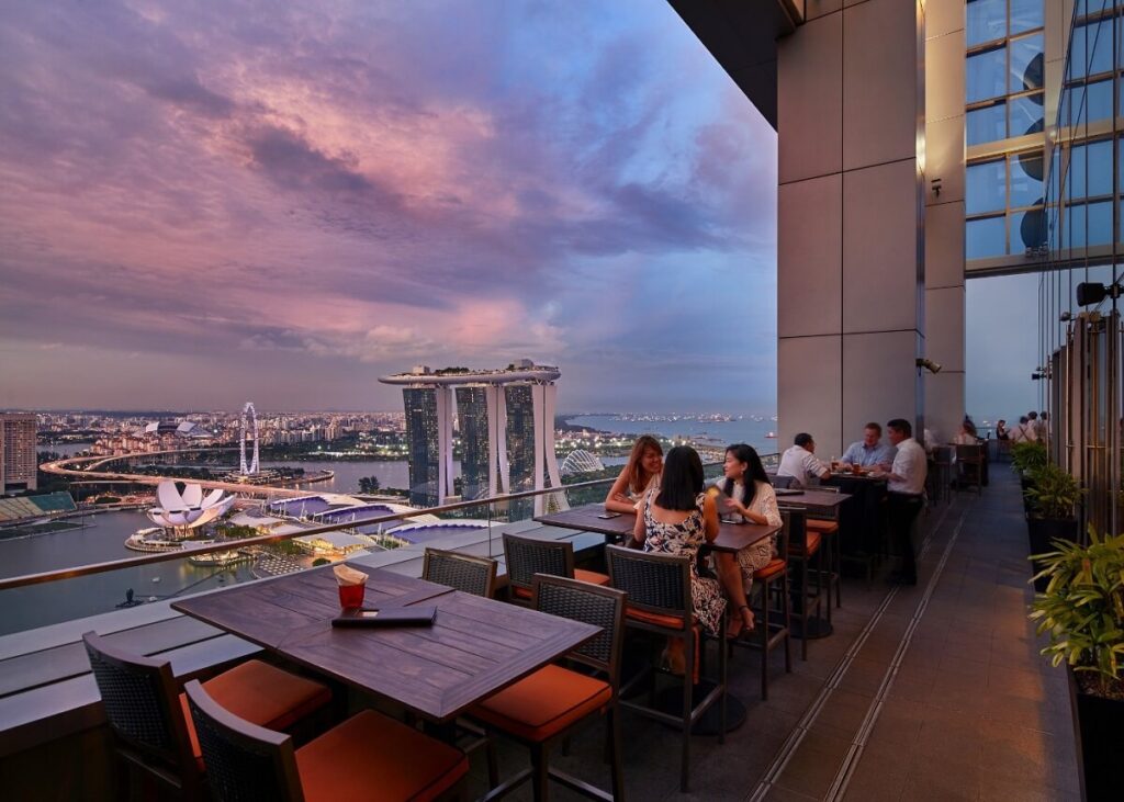 Level 33 Rooftop Bars in Singapore