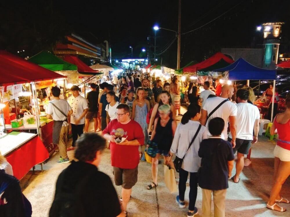 Nathon Night Market Koh Samui Thailand