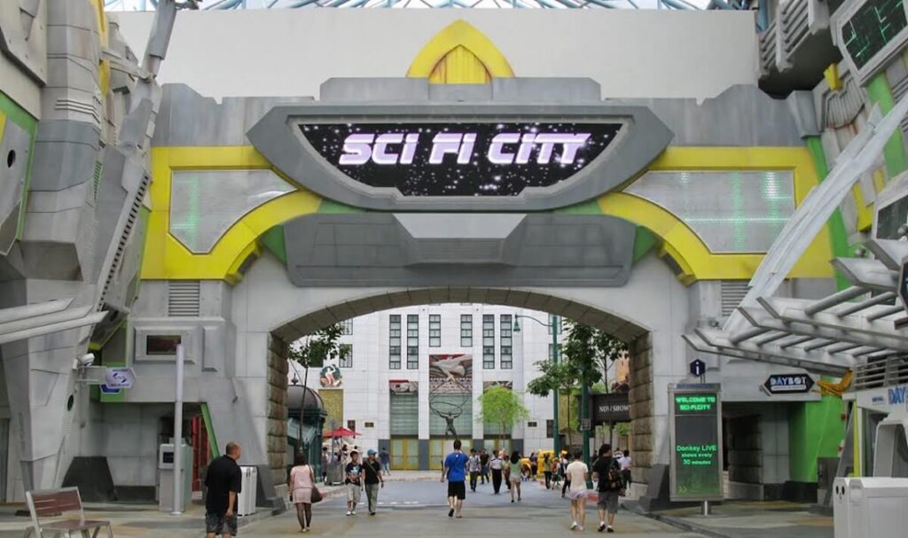 Sci-Fi City Universal Studios Singapore