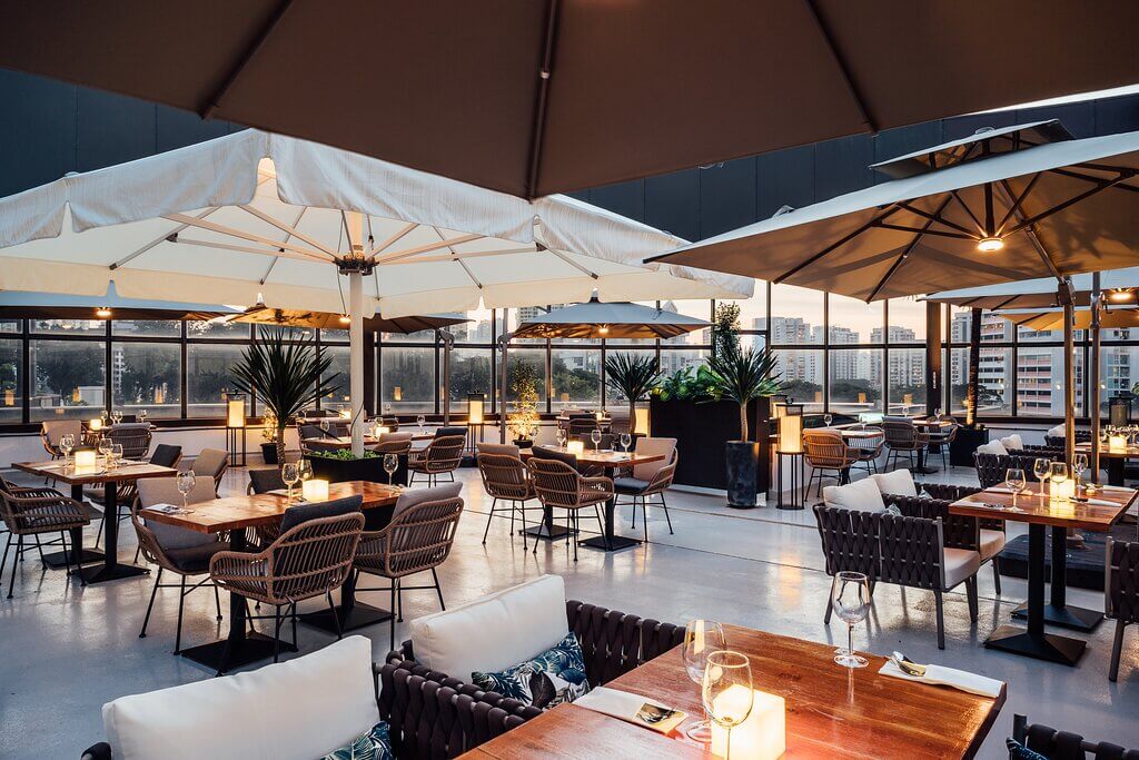 Sky Lido Rooftop Bar in Singapore