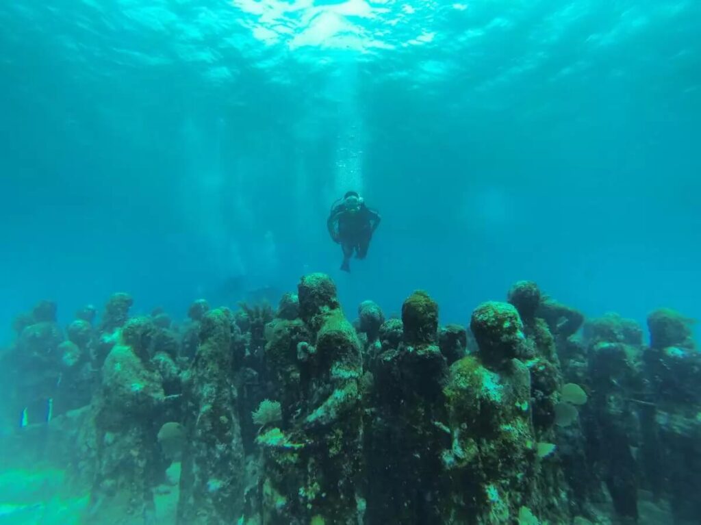 The Silent Gallery Underwater Museum, Cancun, Mexico