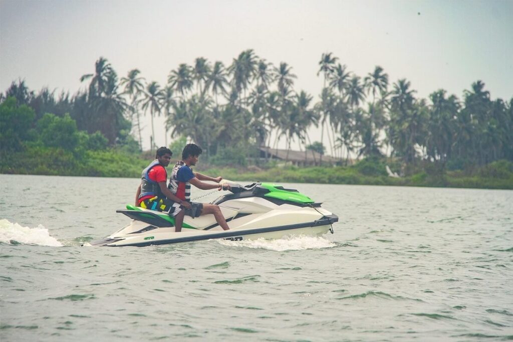 jet skiing or kayaking Mangalore Karnataka