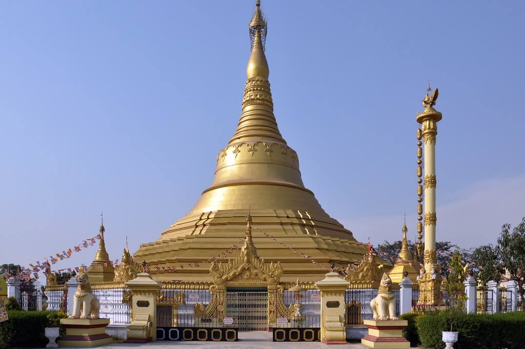 Burmese Temple Kushinagar uttar pradesh