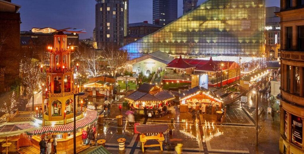 Christmas Markets Manchester, England