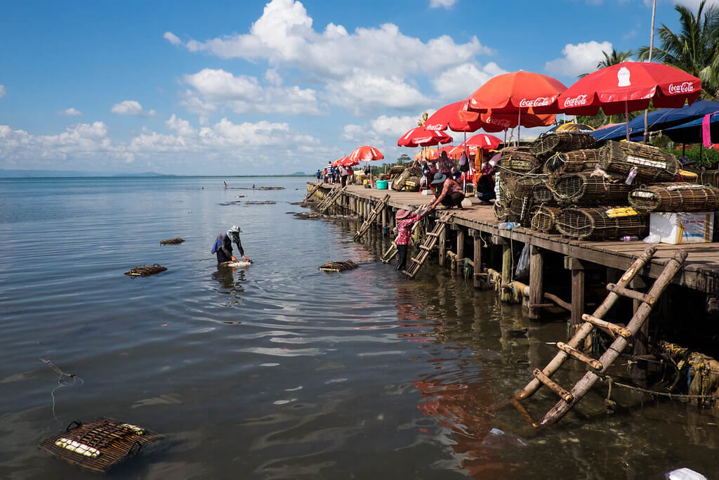 Crab Market in Kep Cambodia