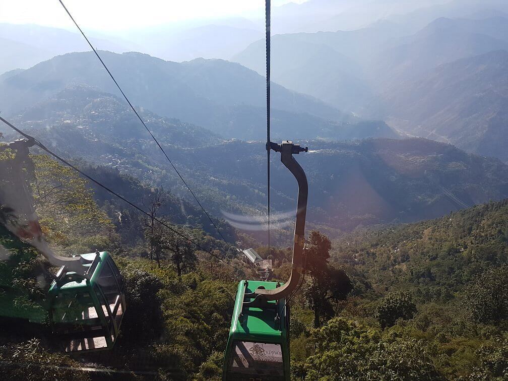 Namchi Cable Car Ride View Sikkim