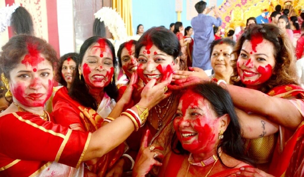 Sindoor Khela 2023: A Celebration of Tradition, Culture, and Womanhood