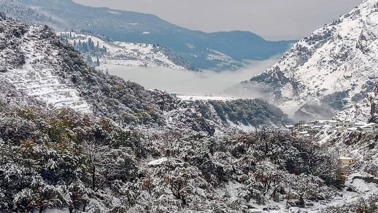 Snowfall Update: Lahaul and Spiti's Winter Wonderland A Boost for Tourism