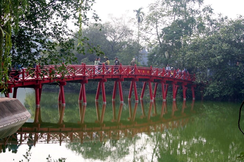 Hoan Kiem Lake Hanoi, Vietnam