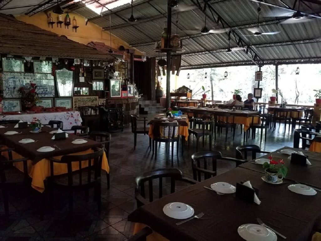 Nostalgia Restaurant at Bodiem, Goa