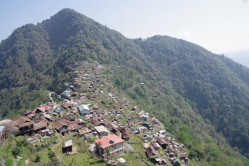 Benreu village Nagaland
