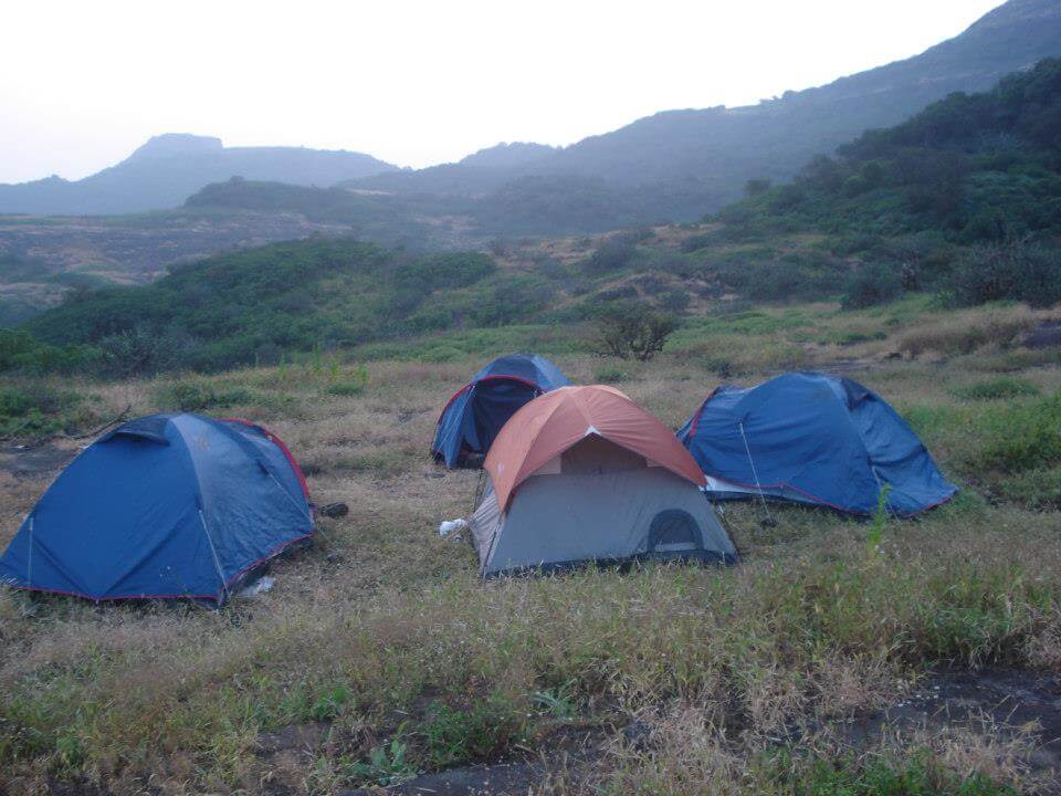 Camping in Harishchandragad Maharashtra