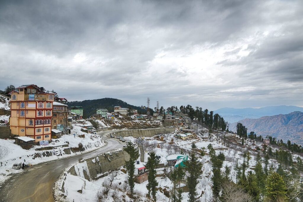 Snowfall in Dalhousie,