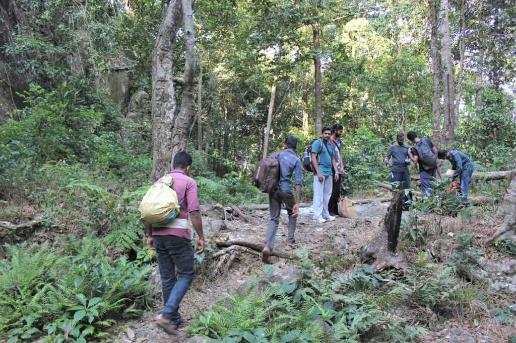Trekking in Vellari Mala Kerala