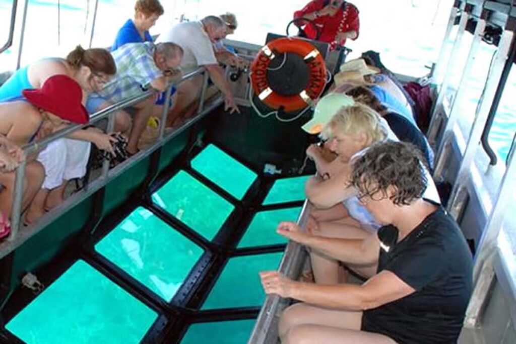 Glass Bottom Boat Ride Agatti Island, Lakshadweep