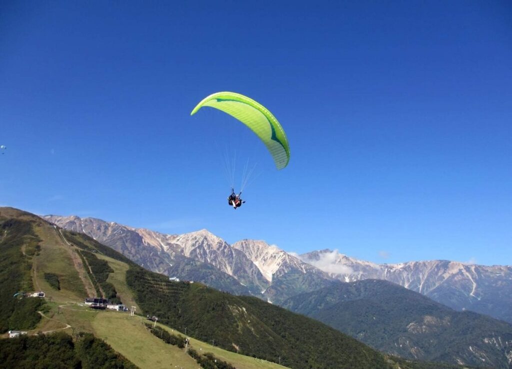Hakuba Alps Paragliding Japan