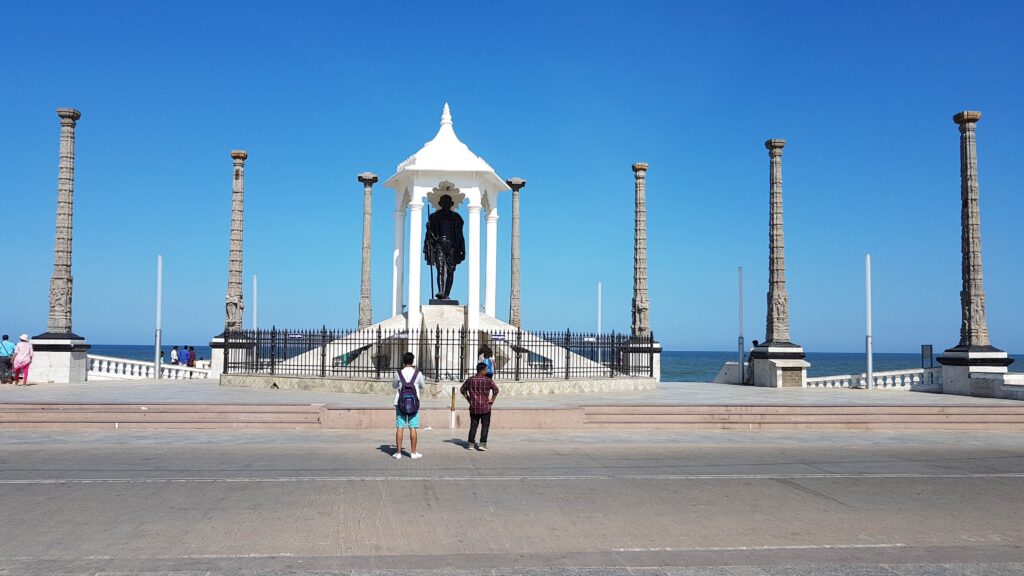 Mahatma Gandhi Statue Pondicherry