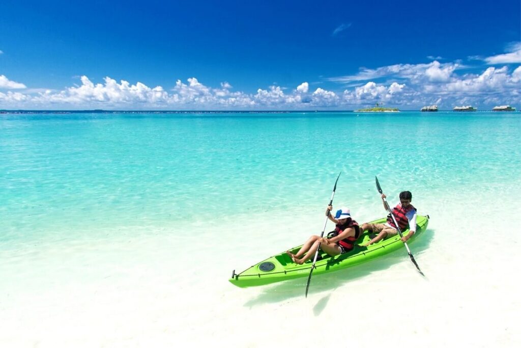 Water Sports Kayaking in Lakshadweep
