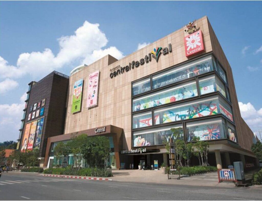 Central Festival Pattaya Beach Thailand