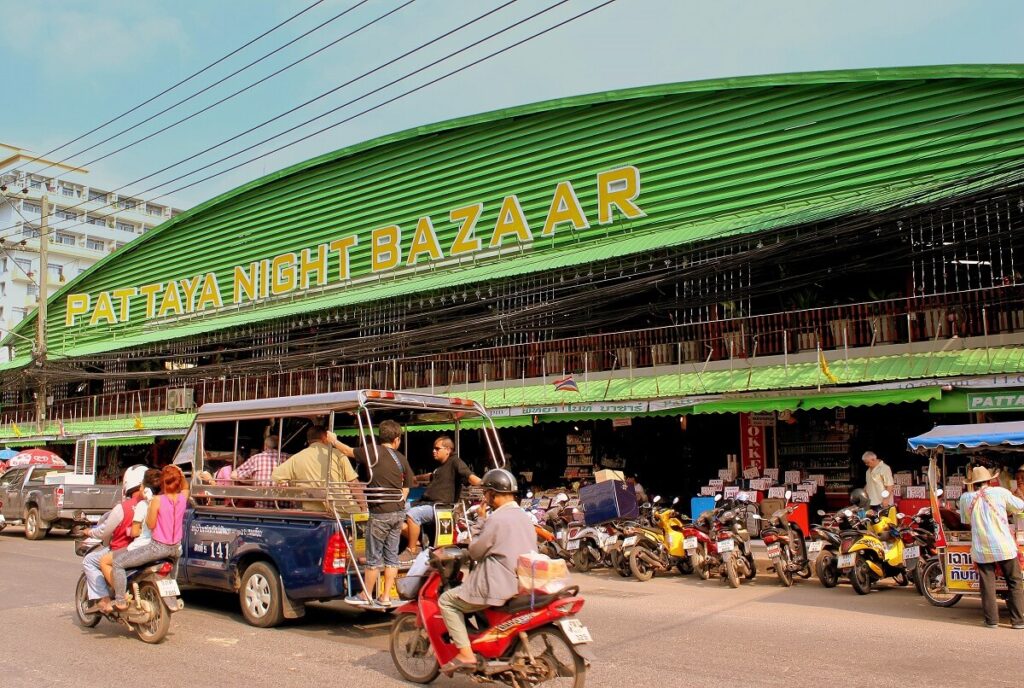 Pattaya Night Bazaar Thailand