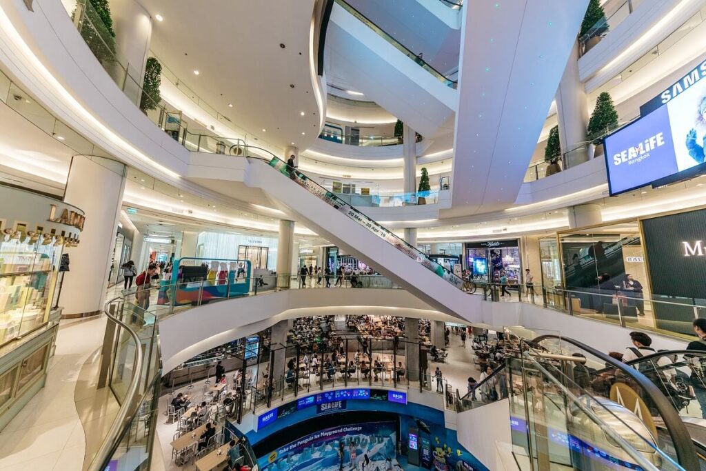 Siam Paragon Mall Bangkok Thailand