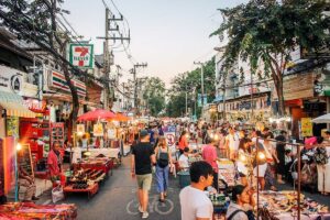 Sunday Walking Street, Chiang Mai Thailand