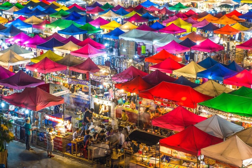 Thepprasit Night Market, Pattaya Thailand