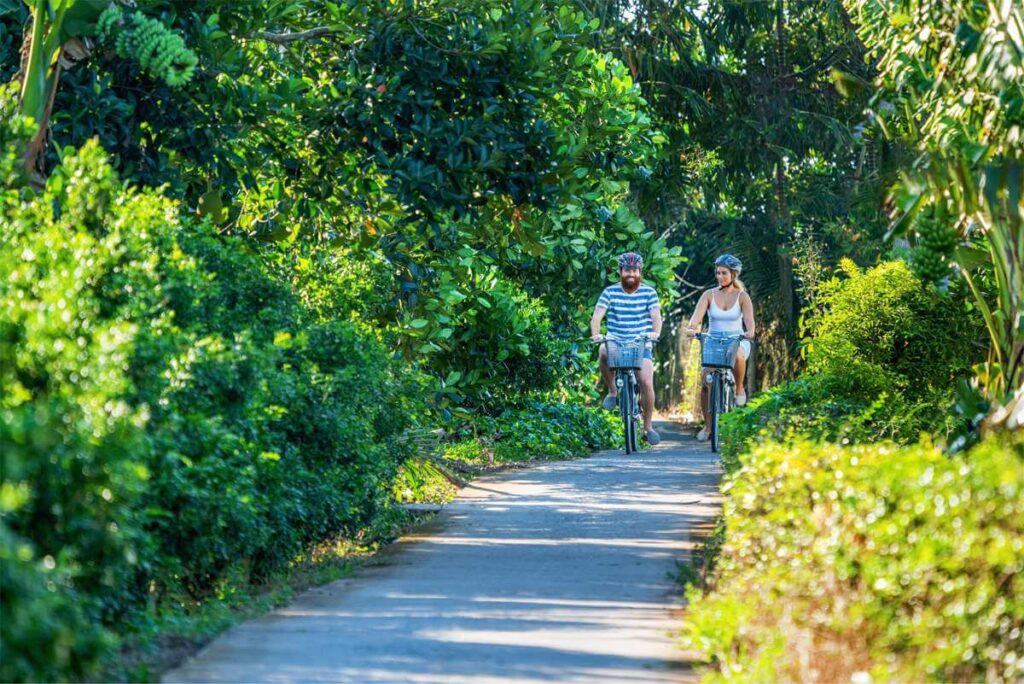 Cycling the Mekong Delta Vietnam