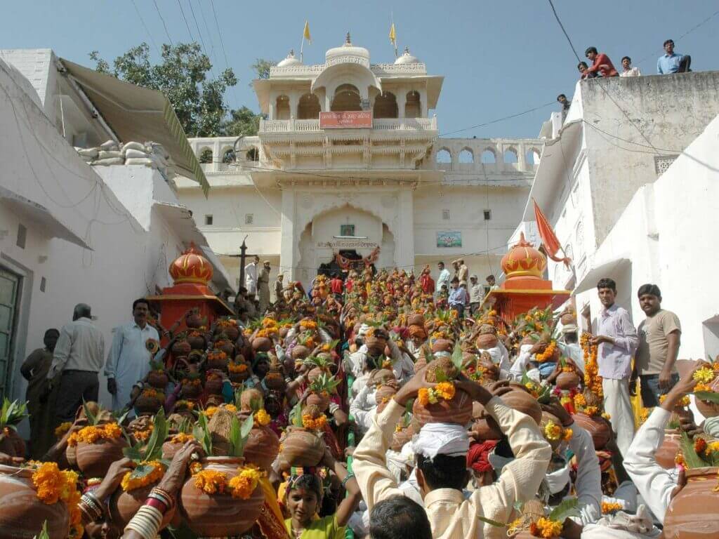 Festival in Brahma Temple Pushkar