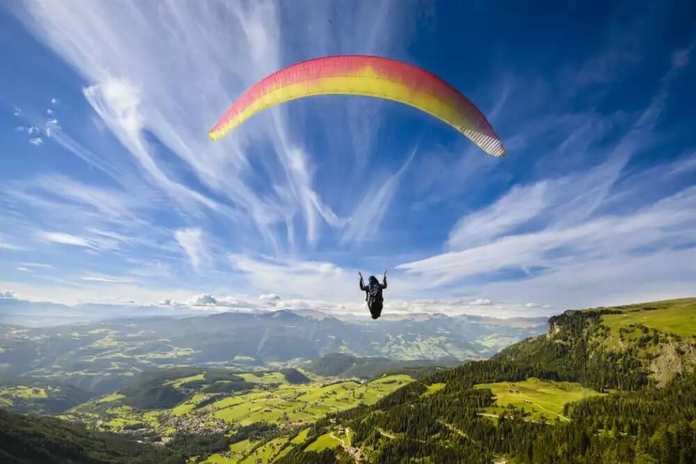 Paragliding in Kamshet Maharashtra