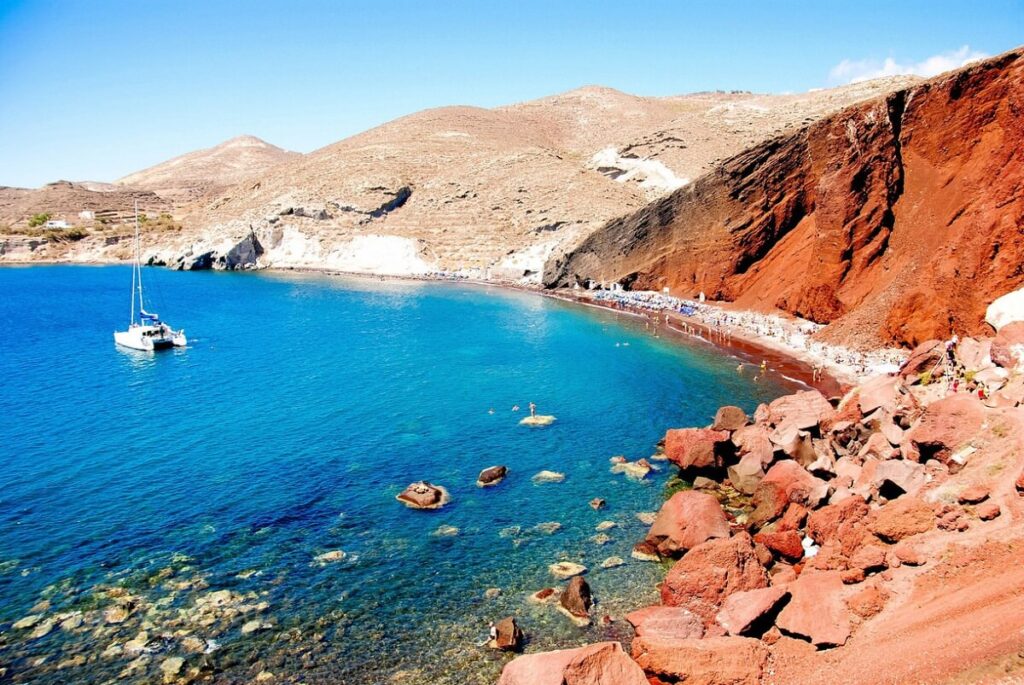 Red Beach Santorini, Greece
